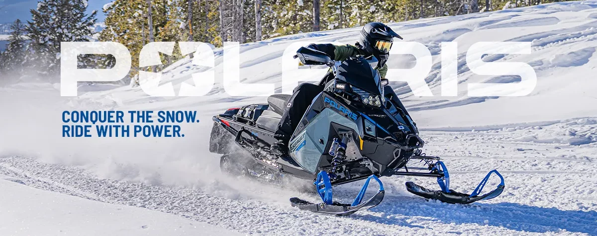 Conquer the snow. Ride with power.